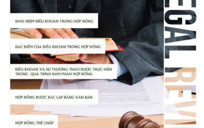 Tạp chí pháp luật IIRR | IIRR Legal Review | No.12 – Hiệu lực pháp lý các điều khoản trong hợp đồng