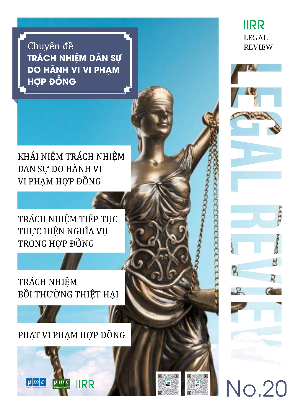 Tạp chí pháp luật IIRR | IIRR Legal Review | No.20 – Trách nhiệm dân sự do hành vi vi phạm hợp đồng